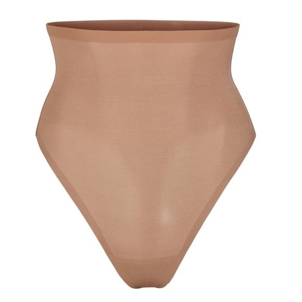 Skims Size M Sienna Sheer Sculpt High Waist Thong Power Mesh Sold Out Shapewear